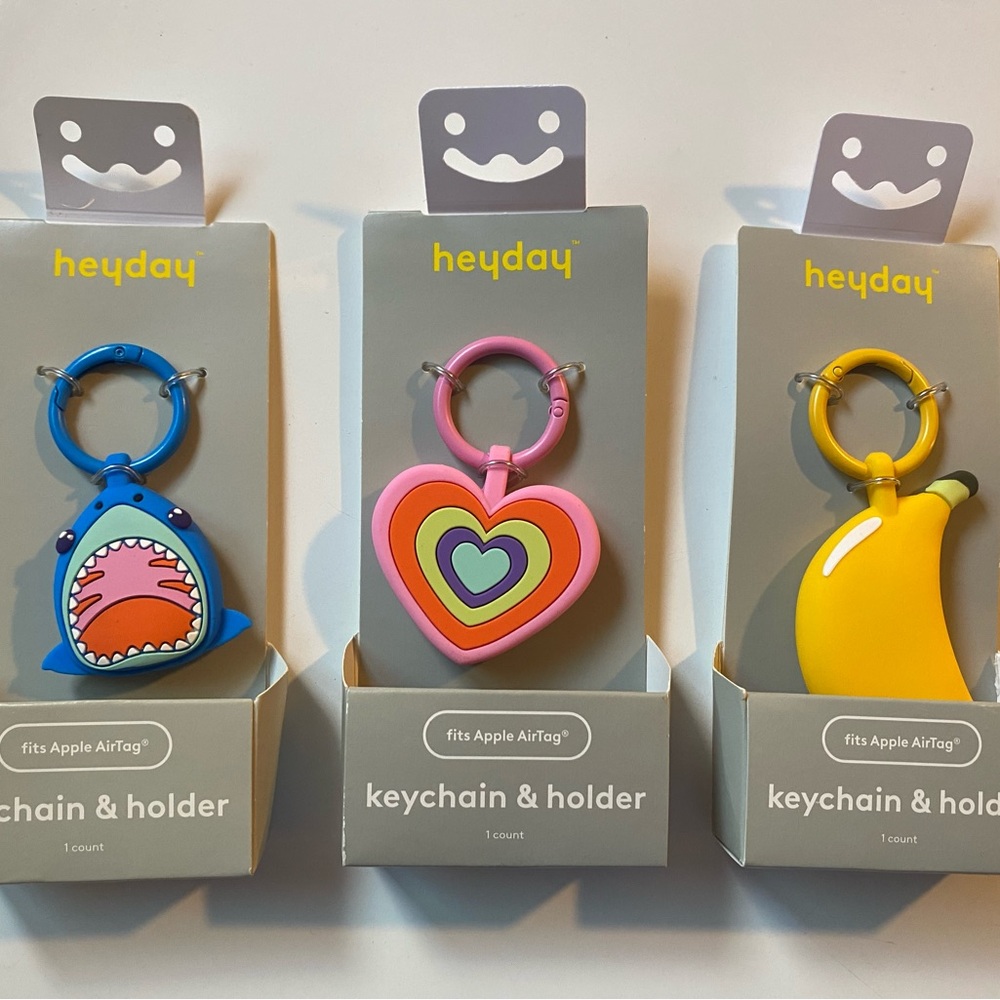 Heyday Keychain And Holder, Fits Apple Airtag